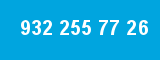 932 255 77 26 932 255 77 26